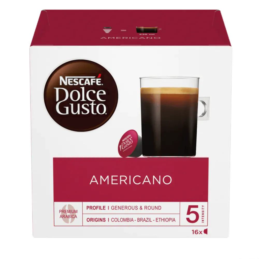Café Americano Nescafé Instantáneo 