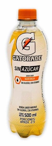Gatorade sin azúcar 500ml