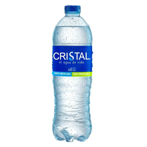 Agua Cristal sin gas 600ml
